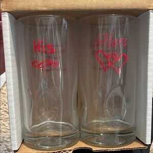 His & Hers Drinking Glasses